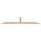 Ekena Millwork Portland Smooth Timber Gable Bracket, Douglas Fir, 84"W x 14"H x 3 1/2"D x 3 1/2"F, 4/12 Pitch GBW084X14X0404POR00SDF - alternate 1